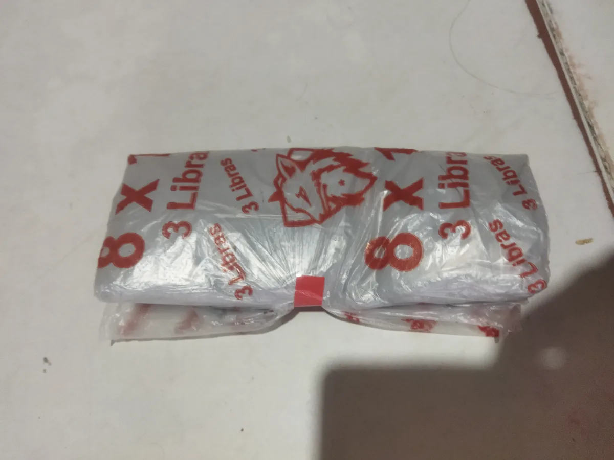 Foto de Bolsa de 3libras 8x12 gris 